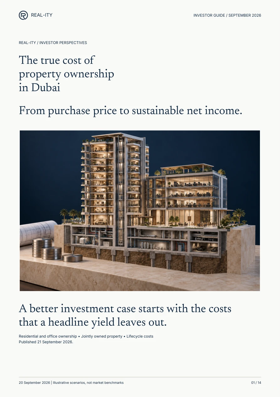 The true cost of property ownership front cover